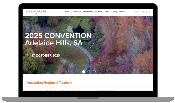 Australian Regional Tourism website