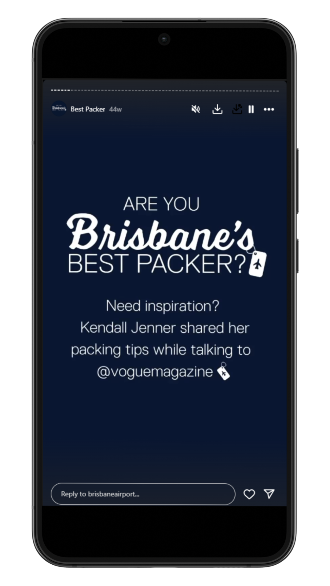 Brisbane Best Packer - Social Media Example